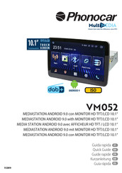 Phonocar VM052 Guide Rapide