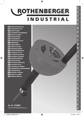 Rothenberger Industrial 072990E Mode D'emploi