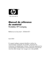 HP nc6000 Manuel De Référence Du Matériel