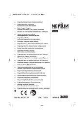 ISC Neptun NPHA-E 3600 Mode D'emploi D'origine