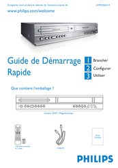 Philips DVP3350V/19 Guide De Démarrage Rapide