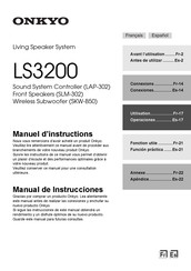 Onkyo SLM-302 Manuel D'instructions