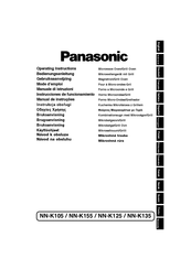 Panasonic NN-K105 Mode D'emploi