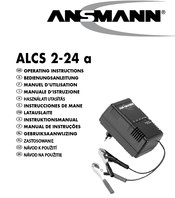 ANSMANN ALCS 2-24 a Manuel D'utilisation