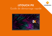 i3-TECHNOLOGIES i3TOUCH PX Guide De Démarrage Rapide