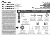 Pioneer VSX-827-S Guide Rapide