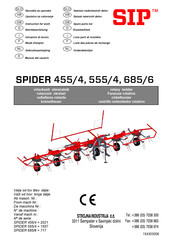 Sip SPIDER 455/4 Mode D'emploi