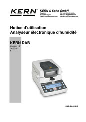 Kern DAB 100-3 Notice D'utilisation
