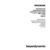 Beyerdynamic PHONUM Manuel D'utilisation