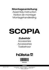 Hülsta SCOPIA Notice De Montage