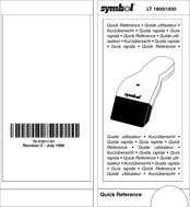 Symbol LT 1830 Guide Rapide