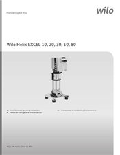 Wilo Helix EXCEL 10 Notice De Montage Et De Mise En Service