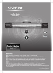 Silverline Comfort Heater 1200 WALL IPX4 Mode D'emploi