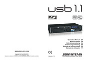 JB Systems USB 1.1 Mode D'emploi