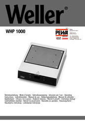 Weller WHP 1000 Mode D'emploi