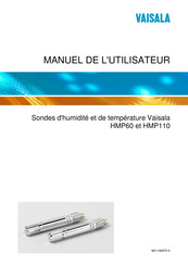 Vaisala HMP60 Manuel De L'utilisateur