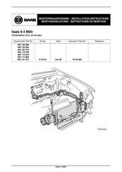 Saab 400 126 702 Instructions De Montage