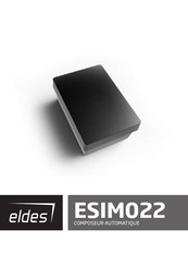Eldes ESIM022 Manuel D'utilisation