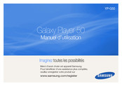 Samsung YP-G50 Manuel D'utilisation