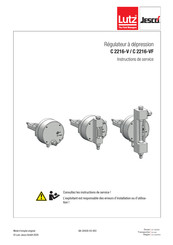 Lutz-Jesco C 2216-VF Instructions De Service