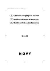 Novy D 2122 Guide D'utilisation