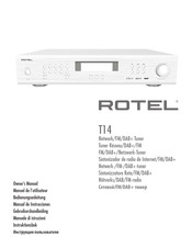 Rotel T14 Manuel De L'utilisateur