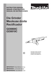 Makita GD0800C Manuel D'instructions