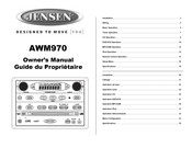 Jensen AWM970 Guide Du Propriétaire