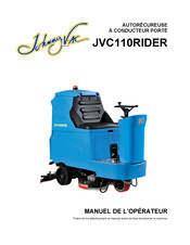 Johnny Vac JVC110RIDER Manuel De L'opérateur