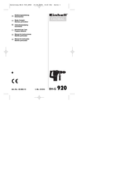 Einhell Global 42.582.13 Mode D'emploi