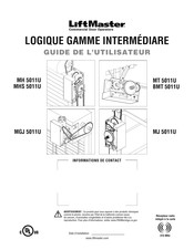 LiftMaster MH5011U Guide D'utilisateur