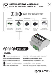 Quick PLT 300 Mode D'installation Et D'emploi