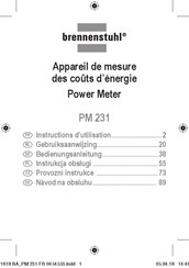 brennenstuhl PM 231 Instructions D'utilisation