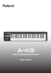 Roland A-49 Mode D'emploi