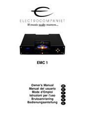 ELECTROCOMPANIET EMC 1 Mode D'emploi