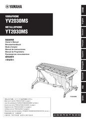 Yamaha YT2030MS Mode D'emploi