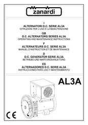zanardi AL3A-3L/4 Manuel D'instruction Et De Maintenance