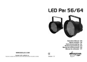 JB Systems Light LED PAR 64 Mode D'emploi