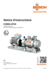 BUSCH COBRA NC 1500 B Notice D'instructions