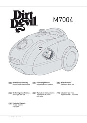 Dirt Devil M7004-0 Mode D'emploi