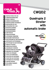 CHILDHOME CHILD wheels CWQD2 Mode D'emploi