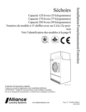 Alliance Laundry Systems BA200L Installation/Fonctionnement/Entretien