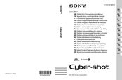 Sony Cyber-shot DSC-WX1 Mode D'emploi