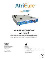 AtriCure cryoICE BOX ACM1 Manuel D'utilisation