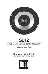 Dual SD12 Mode D'emploi Et D'installation