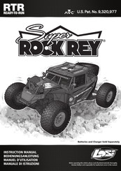 Losi Super Rock Rey 9.320.977 Manuel D'utilisation