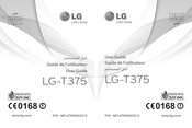 LG LGT375.AUAEBK Guide De L'utilisateur