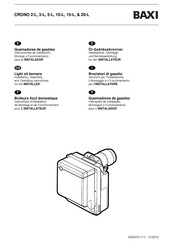 Baxi CRONO 20-L Instructions D'installation, De Montage Et De Fonctionnement