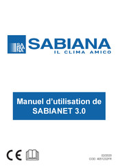 Sabiana SABIANET 3.0 Manuel D'utilisation