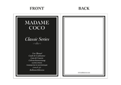 MADAME COCO Classic Série Guide De L'utilisateur